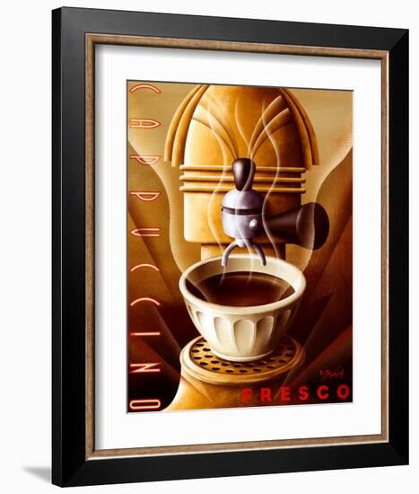 Cappuccino Fresco-Michael L^ Kungl-Framed Art Print