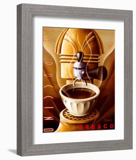 Cappuccino Fresco-Michael L^ Kungl-Framed Art Print