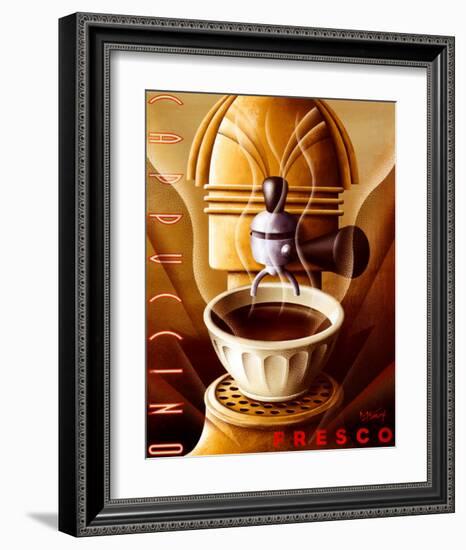 Cappuccino Fresco-Michael L^ Kungl-Framed Art Print