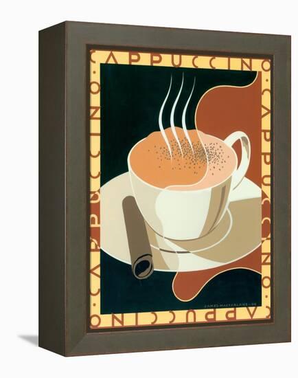 Cappuccino-Brian James-Framed Stretched Canvas