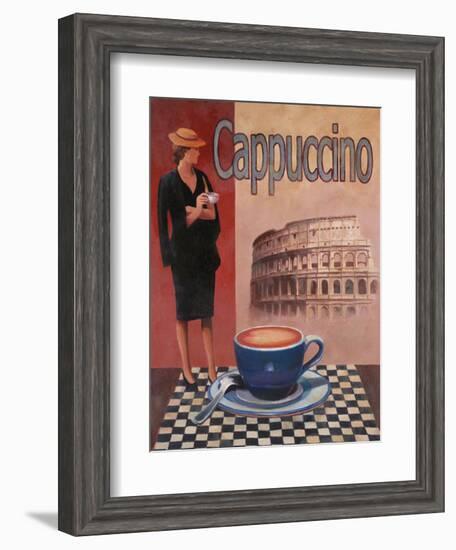 Cappucino - Rome-Unknown Chiu-Framed Art Print