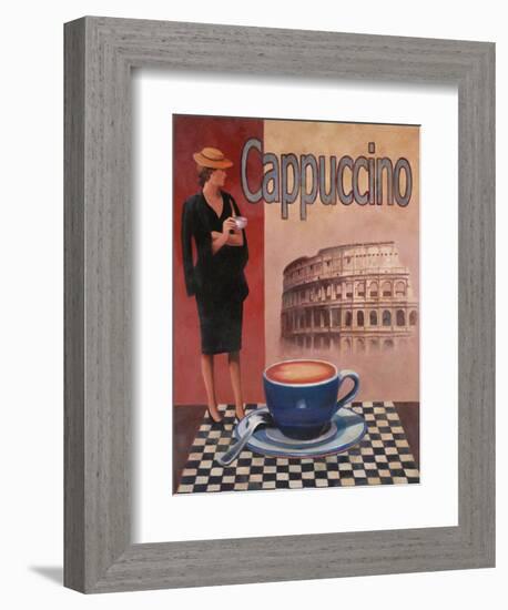 Cappucino - Rome-Unknown Chiu-Framed Art Print