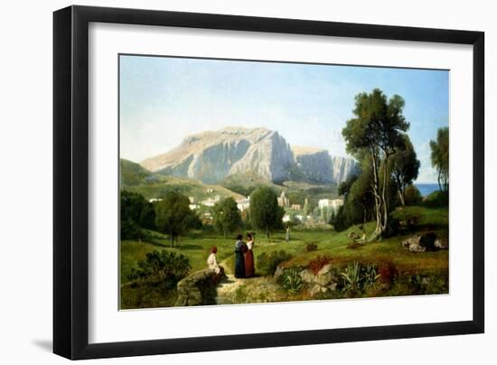 Capri, 1853-Henri-Joseph Harpignies-Framed Giclee Print