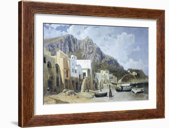 Capri, 1866-Guglielmo Ciardi-Framed Giclee Print