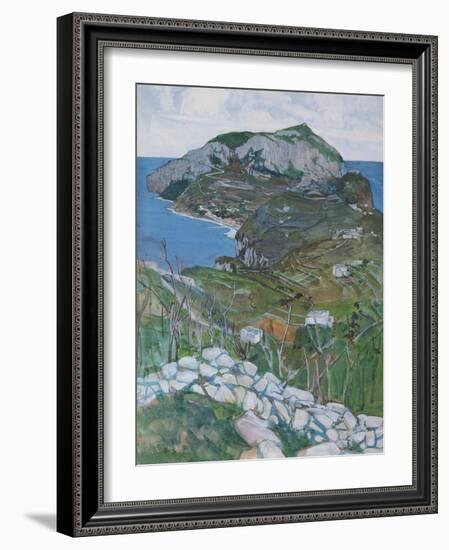 Capri, c.1904-Maurice Greiffenhagen-Framed Giclee Print