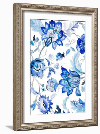 Capri Floral I-Lanie Loreth-Framed Art Print