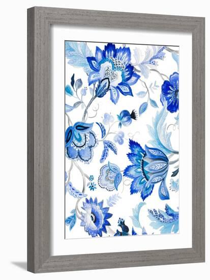 Capri Floral I-Lanie Loreth-Framed Art Print
