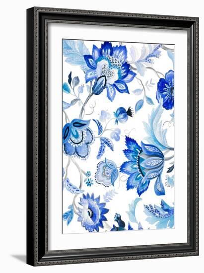 Capri Floral I-Lanie Loreth-Framed Art Print