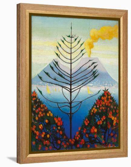 Capri (Oil on Canvas)-Joseph Stella-Framed Premier Image Canvas