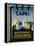 Capri Travel Poster-null-Framed Stretched Canvas