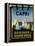 Capri Travel Poster-null-Framed Stretched Canvas