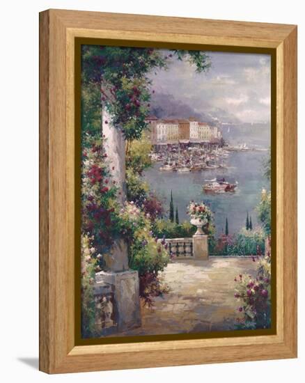 Capri Vista I-Peter Bell-Framed Stretched Canvas