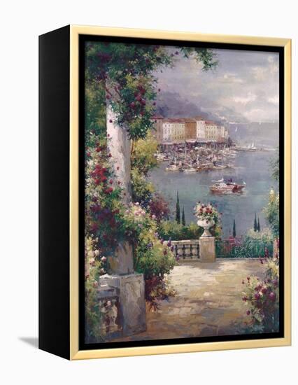 Capri Vista I-Peter Bell-Framed Stretched Canvas