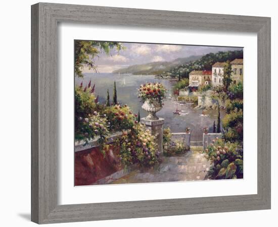 Capri Vista II-Peter Bell-Framed Art Print