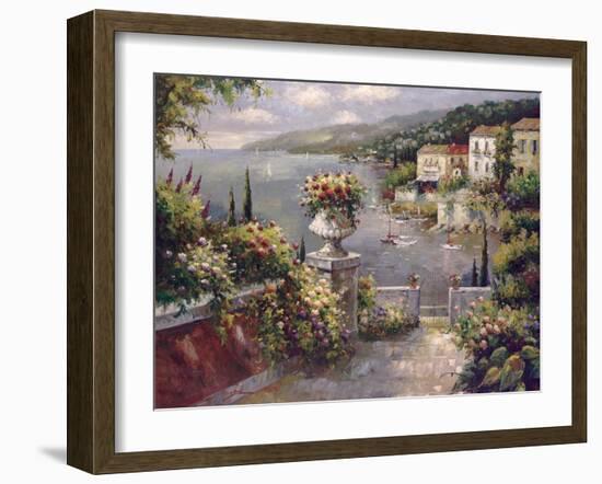 Capri Vista II-Peter Bell-Framed Art Print