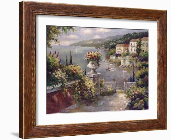 Capri Vista II-Peter Bell-Framed Art Print