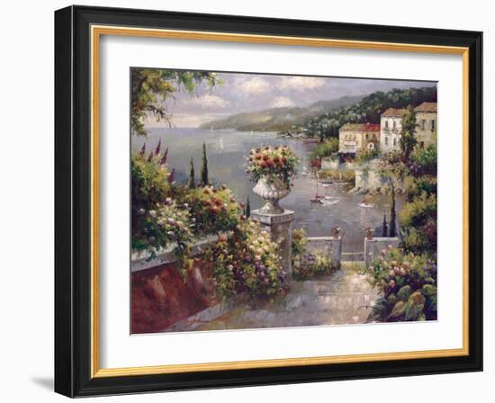 Capri Vista II-Peter Bell-Framed Art Print