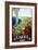 Capri-Mario Borgoni-Framed Art Print