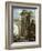 Capriccio of Classical Ruins with the Death of St Francis Xavier-Gian Paolo Panini-Framed Giclee Print