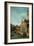 Capriccio: The Rialto Bridge and the Church of S. Giorgio Maggiore, c.1750-Canaletto-Framed Giclee Print