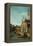 Capriccio: The Rialto Bridge and the Church of S. Giorgio Maggiore, c.1750-Canaletto-Framed Premier Image Canvas