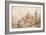 Capriccio with the Church of San Giorgio Maggiore-Canaletto-Framed Premium Giclee Print