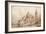 Capriccio with the Church of San Giorgio Maggiore-Canaletto-Framed Premium Giclee Print