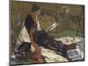 Caprice in Purple and Gold- The Golden Screen-James McNeill Whistler-Mounted Premium Giclee Print