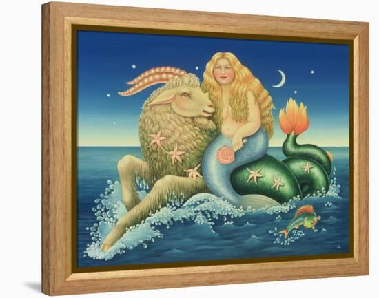 Capricorn, 1992-Frances Broomfield-Framed Premier Image Canvas