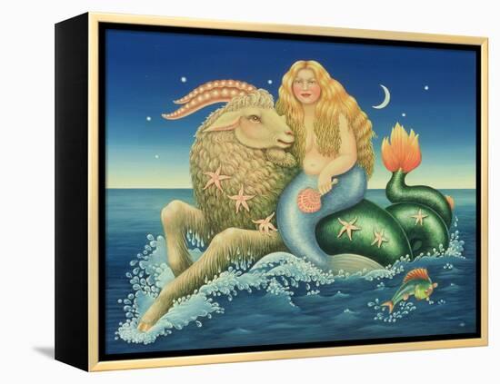 Capricorn, 1992-Frances Broomfield-Framed Premier Image Canvas