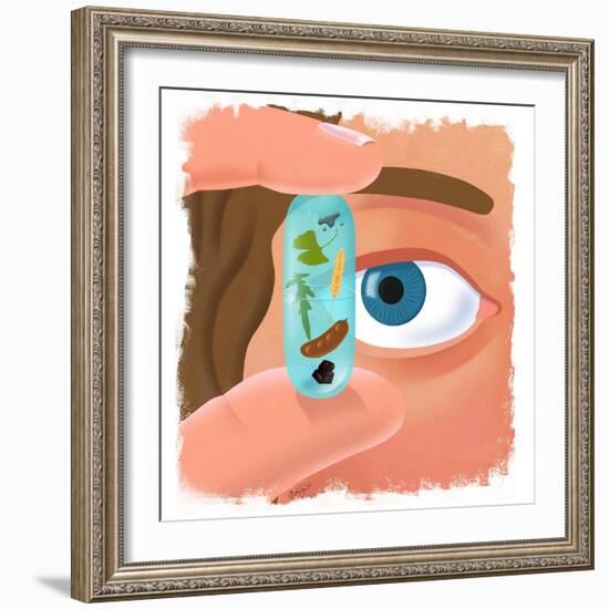 Capsule-Mary Ann Smith-Framed Giclee Print