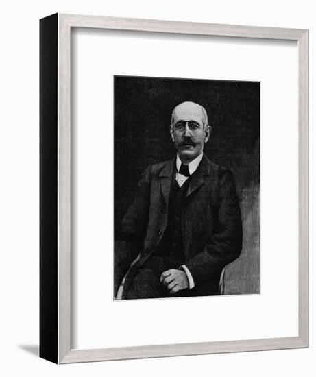 Captain Alfred Dreyfus, French soldier disgraced in the Dreyfus Affair, c1900-Unknown-Framed Giclee Print