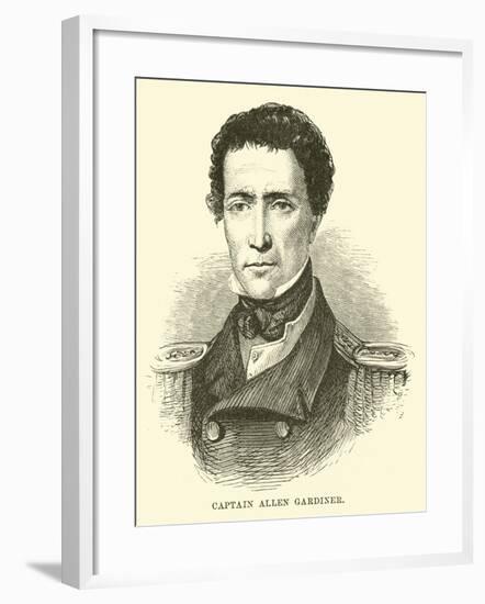 Captain Allen Gardiner-null-Framed Giclee Print