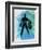 Captain America Watercolor-Jack Hunter-Framed Premium Giclee Print