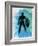 Captain America Watercolor-Jack Hunter-Framed Art Print