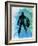 Captain America Watercolor-Jack Hunter-Framed Art Print