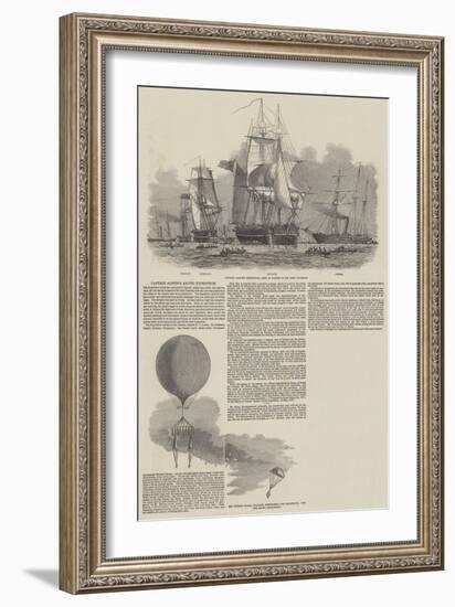 Captain Austin's Arctic Expedition-Edwin Weedon-Framed Giclee Print