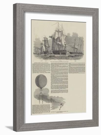 Captain Austin's Arctic Expedition-Edwin Weedon-Framed Giclee Print