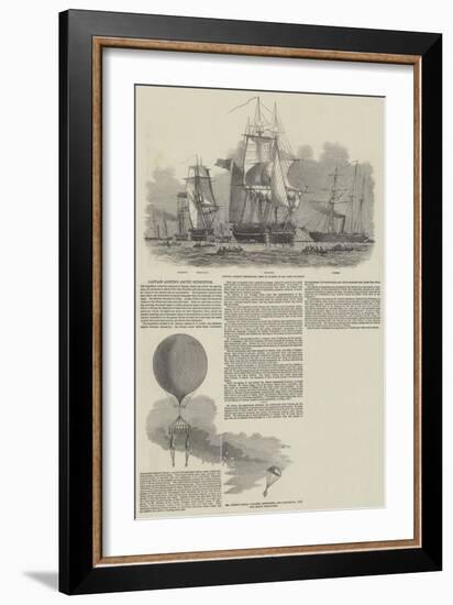 Captain Austin's Arctic Expedition-Edwin Weedon-Framed Giclee Print