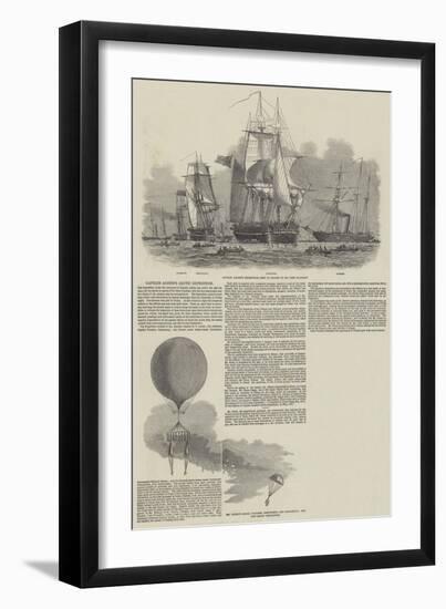 Captain Austin's Arctic Expedition-Edwin Weedon-Framed Giclee Print