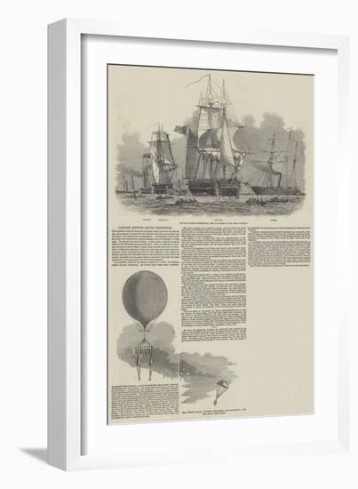 Captain Austin's Arctic Expedition-Edwin Weedon-Framed Giclee Print