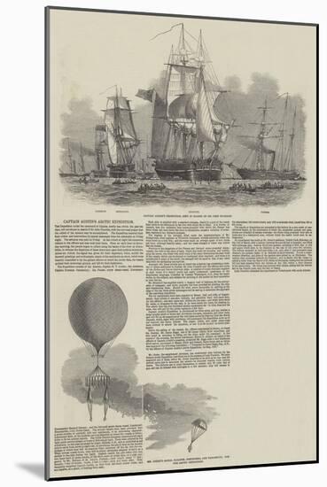 Captain Austin's Arctic Expedition-Edwin Weedon-Mounted Giclee Print