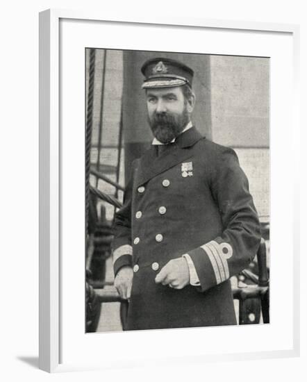 Captain Baynham, Training Ship Wellesley, North Shields-Peter Higginbotham-Framed Photographic Print