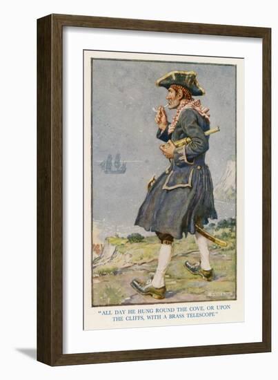 Captain Bill Keeps Watch-Monro S. Orr-Framed Art Print
