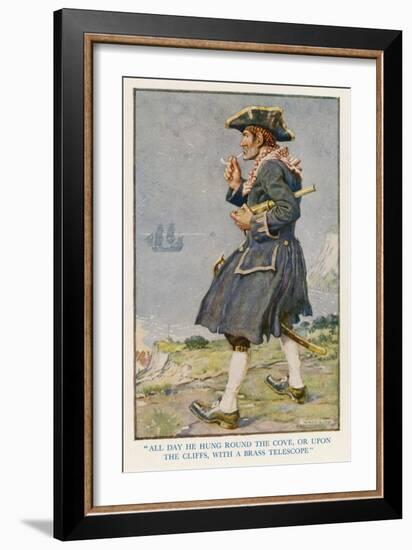 Captain Bill Keeps Watch-Monro S. Orr-Framed Art Print