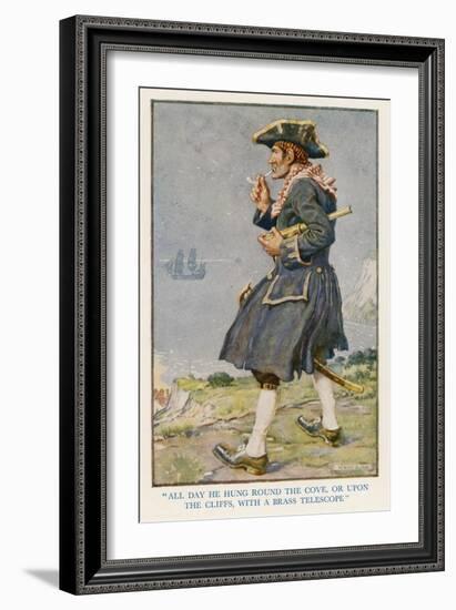 Captain Bill Keeps Watch-Monro S. Orr-Framed Art Print