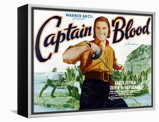 Captain Blood, 1935-null-Framed Stretched Canvas