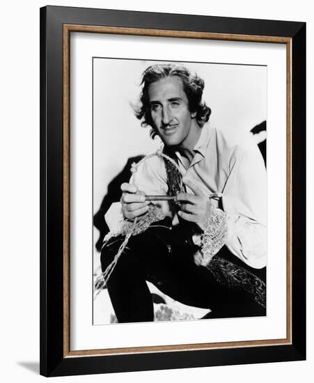 Captain Blood, Basil Rathbone, 1935-null-Framed Photo