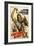 Captain Blood, German Movie Poster, 1935-null-Framed Premium Giclee Print