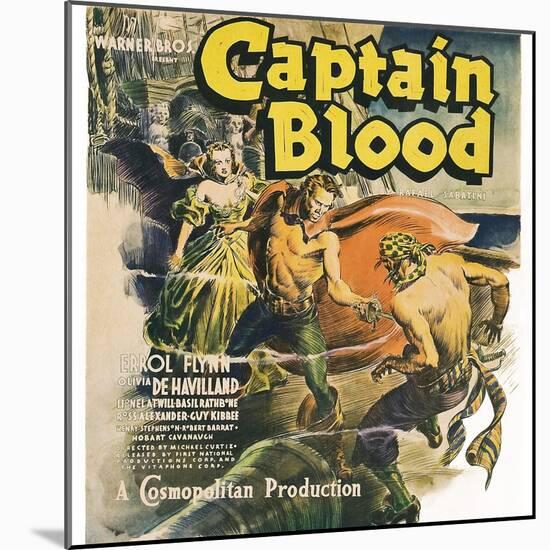Captain Blood-null-Mounted Art Print